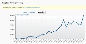 Brand Tao Blog Stats
